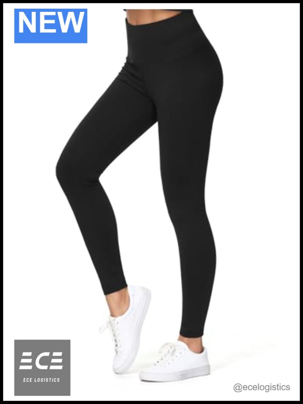 High Waist Workout Leggings 4 Way Stretch Yoga Running Pants